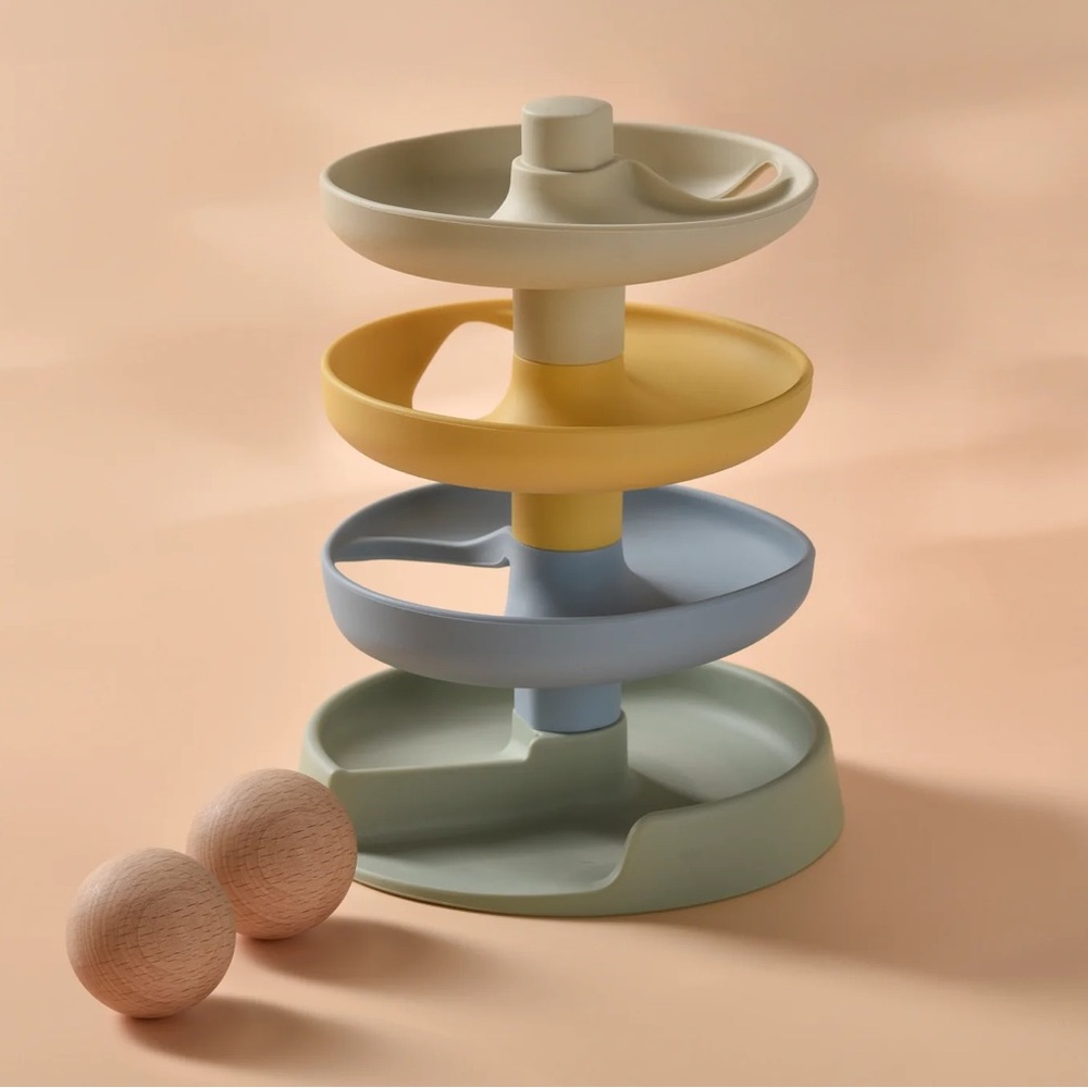 🩷 NEW IN BOX 🩷 Silicone Drop & Roll Tower